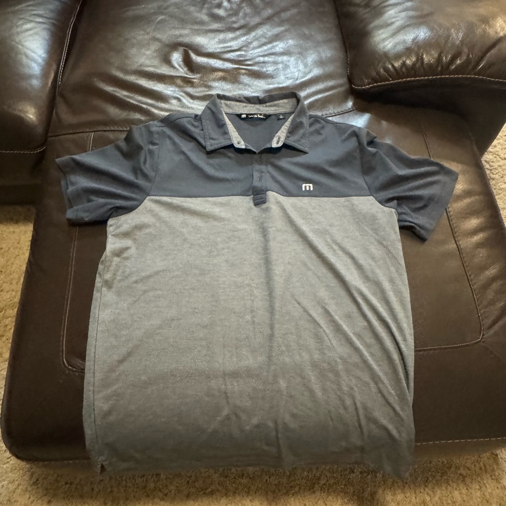Travis Mathew Men's Two-Tone Polo Shirt